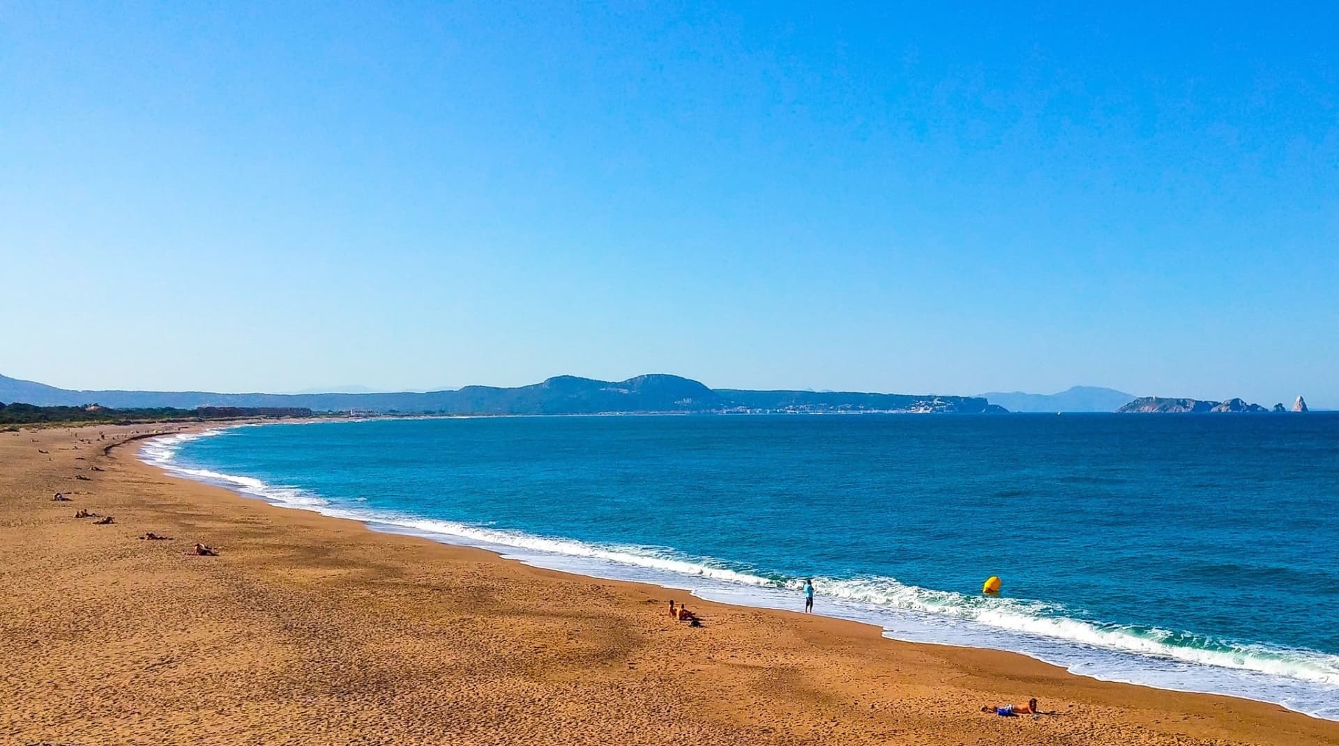 Platja de Pals - longue plage de sable fin